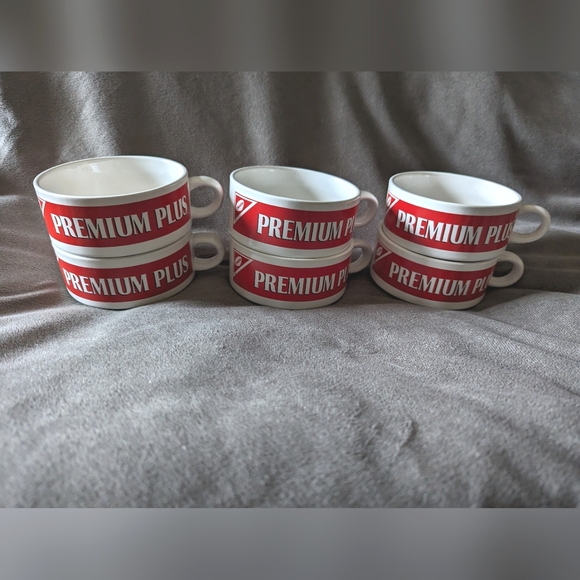 Vintage Christie Premium Plus Crackers Nabisco Ceramic Bowl 1999 - Set of 6 - Picture 2 of 8